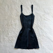 2000's midnight garden slip dress
