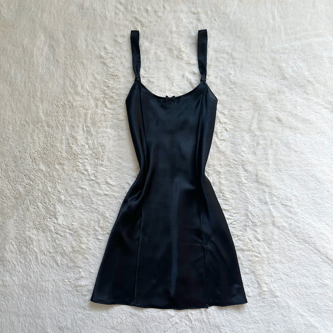 2000's midnight garden slip dress