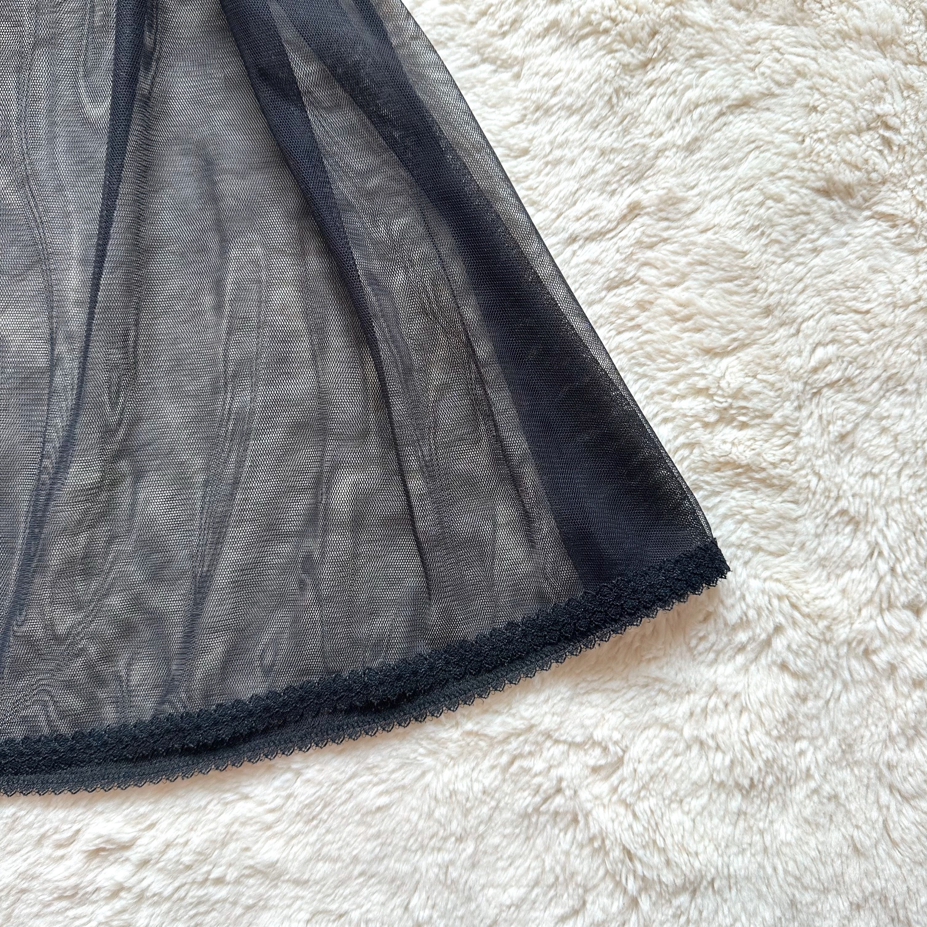 2002 midnight shadow slip dress