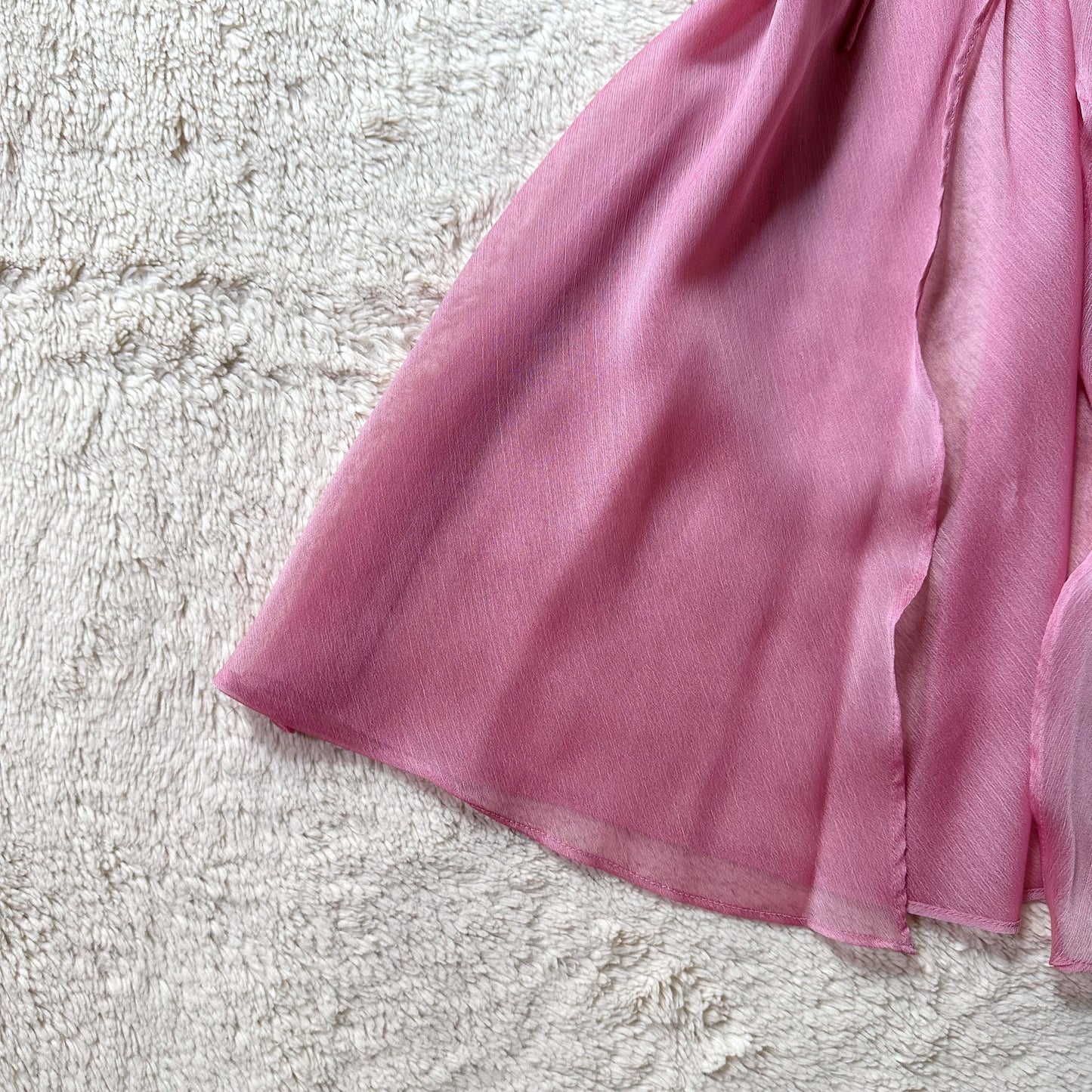 2000's persian pink + purple split front slip