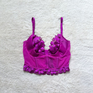 2022 electric fuchsia corset