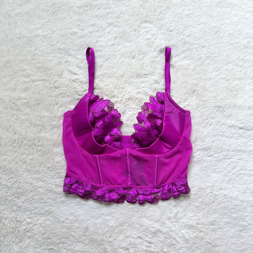 2022 electric fuchsia corset