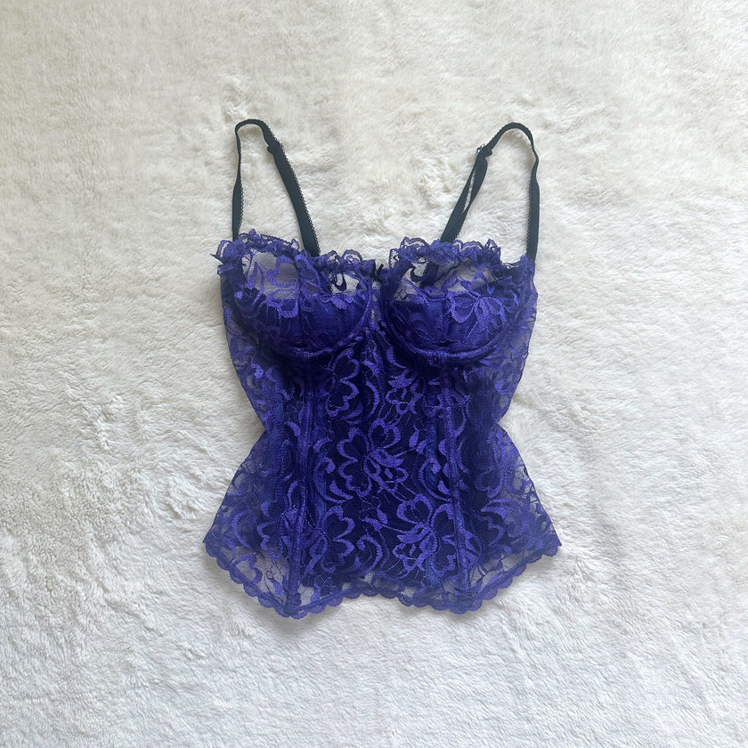 1990's amethyst nocturne corset