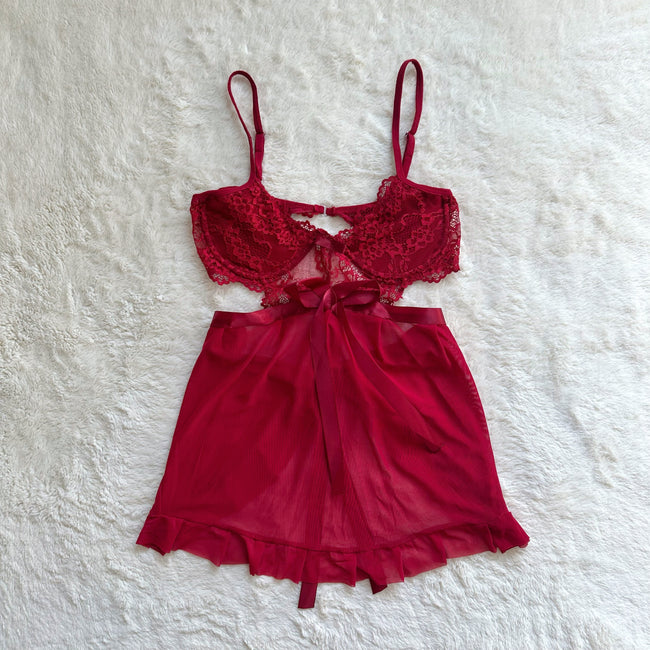 rose reverie slip dress
