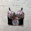 2021 midnight garden push-up bra top