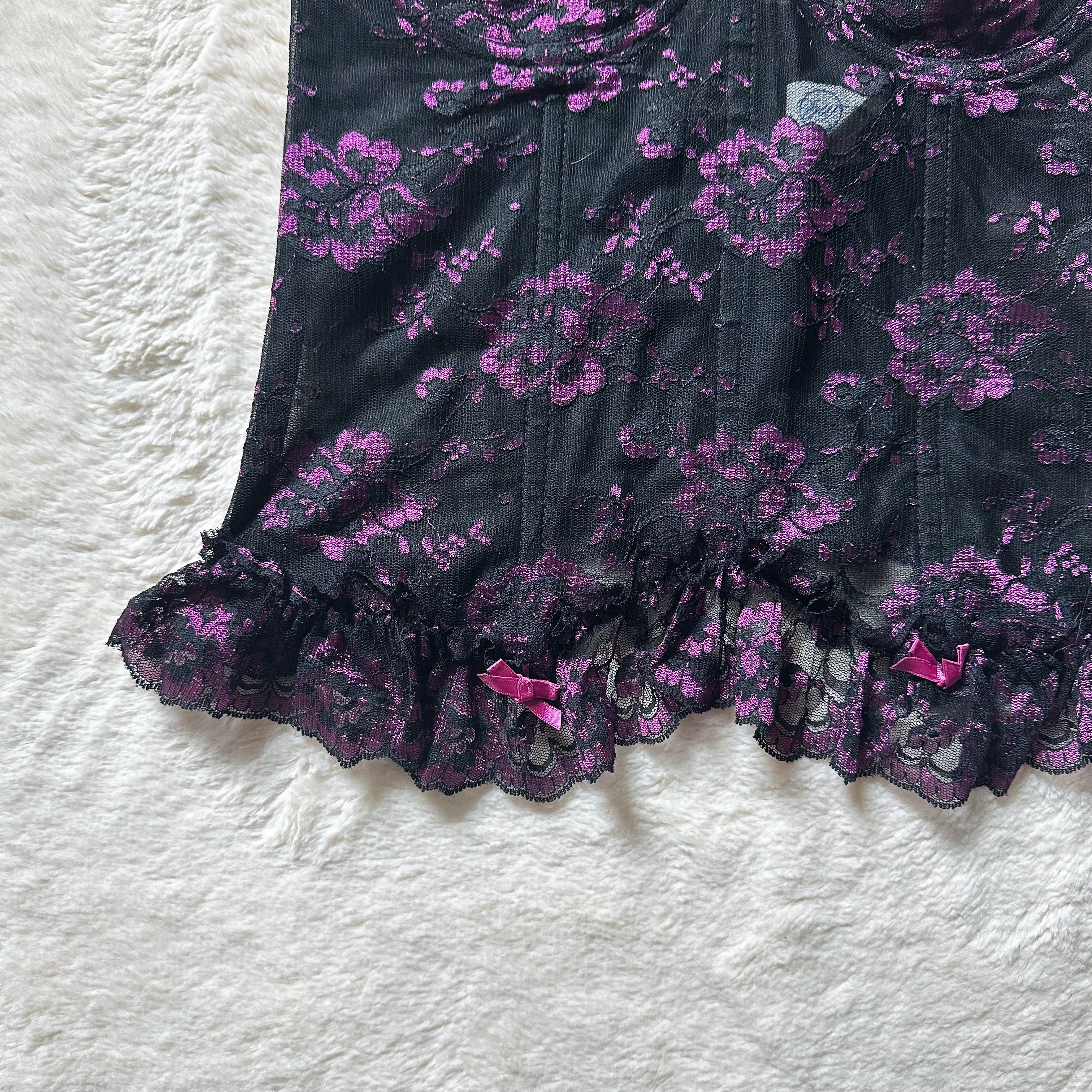 1990's gothic princess lace corset