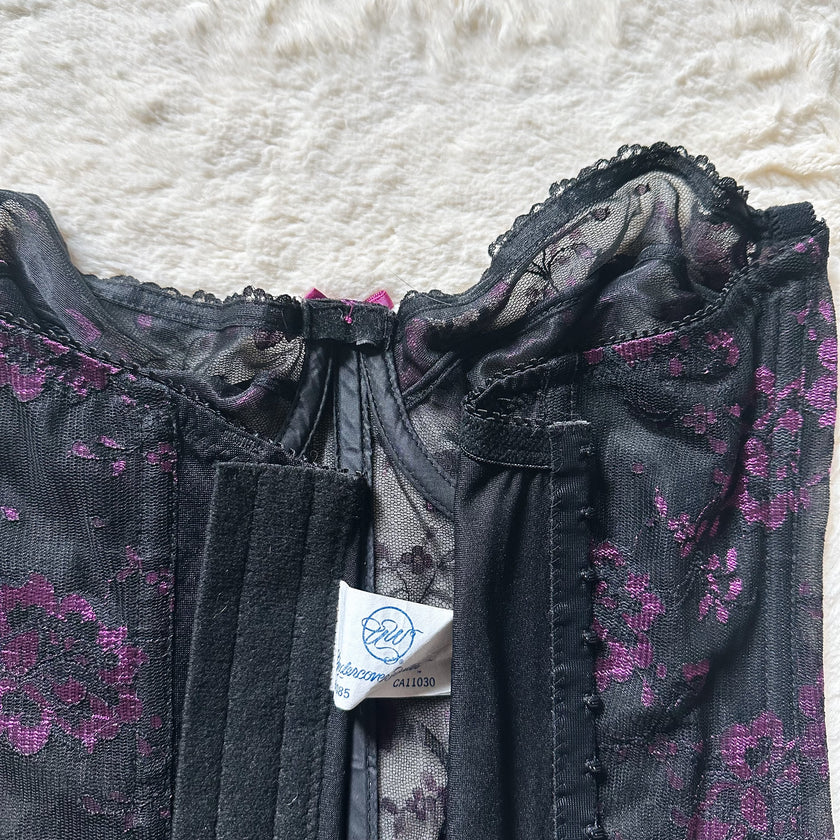 1990's gothic princess lace corset