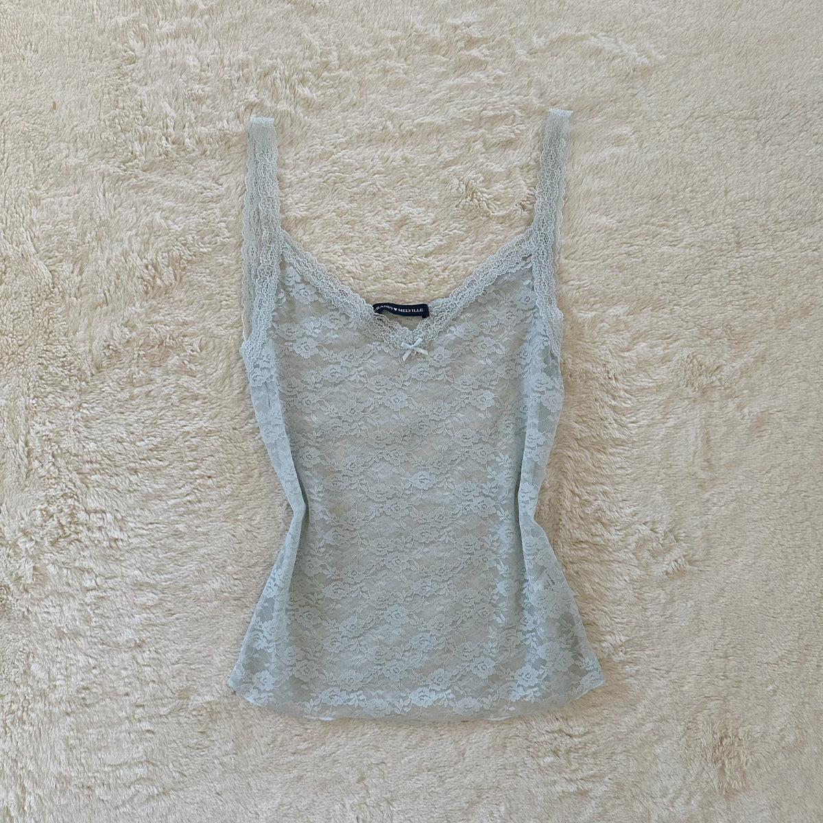 brandy melville pale blue camisole