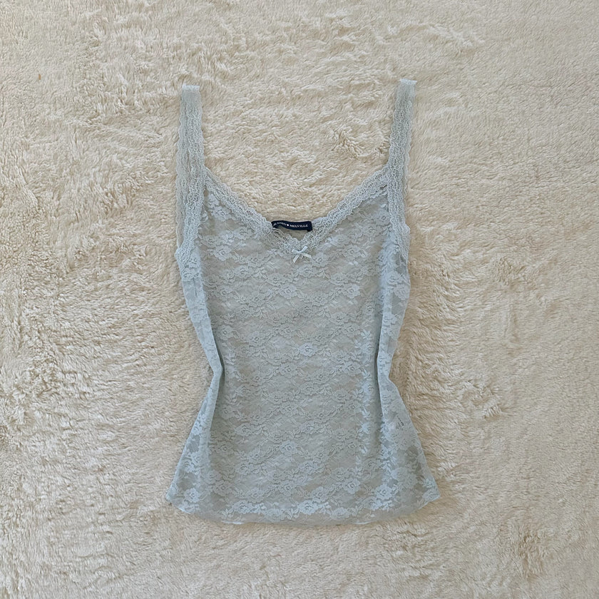 brandy melville pale blue camisole