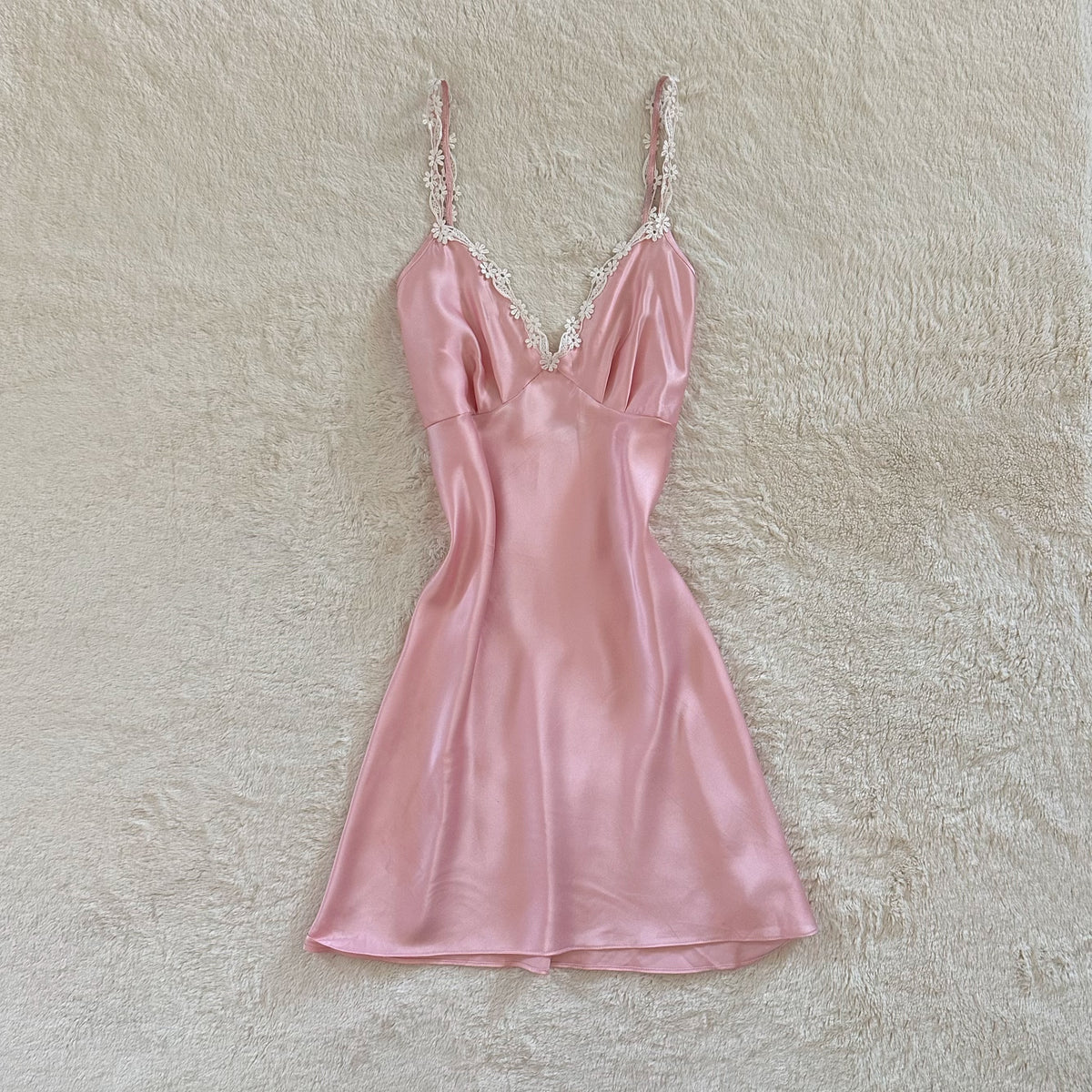 2000's daisy ballerina slip dress