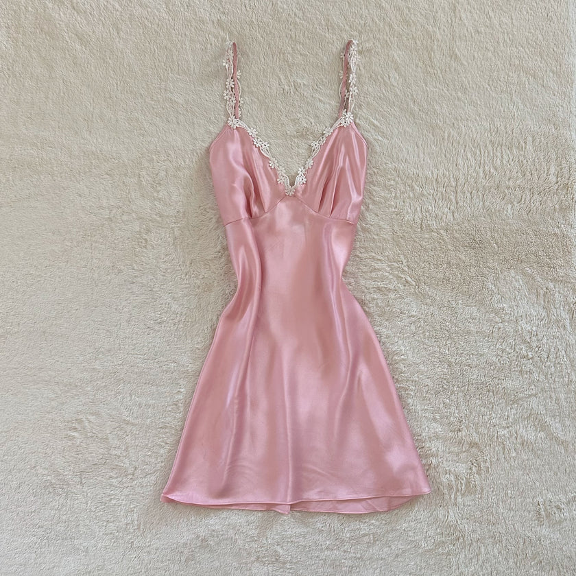 2000's daisy ballerina slip dress
