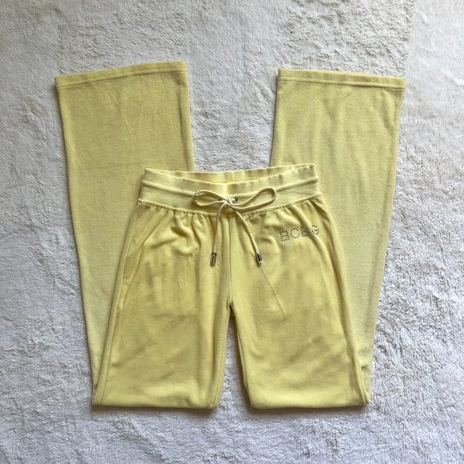 2000's bcbg rhinestone yoga pants