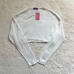 edikted leta knit long sleeve top - rtp: $64