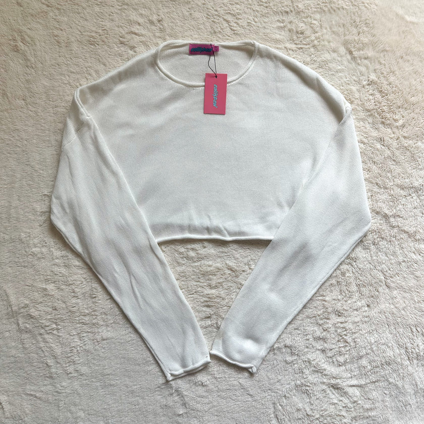 edikted leta knit long sleeve top - rtp: $64