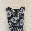 2000's noir petal top