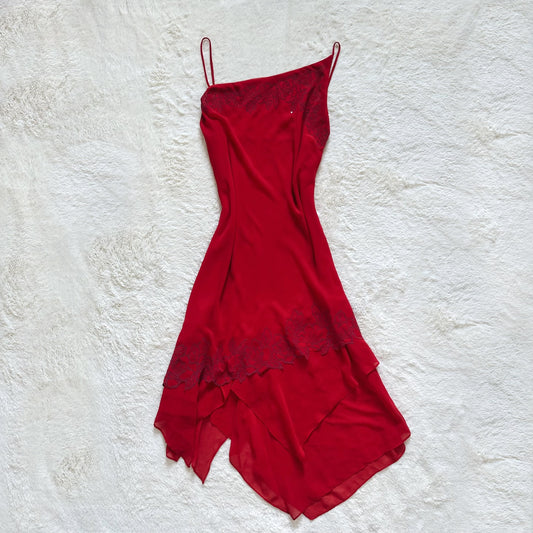 1990's candy apple bloom gown