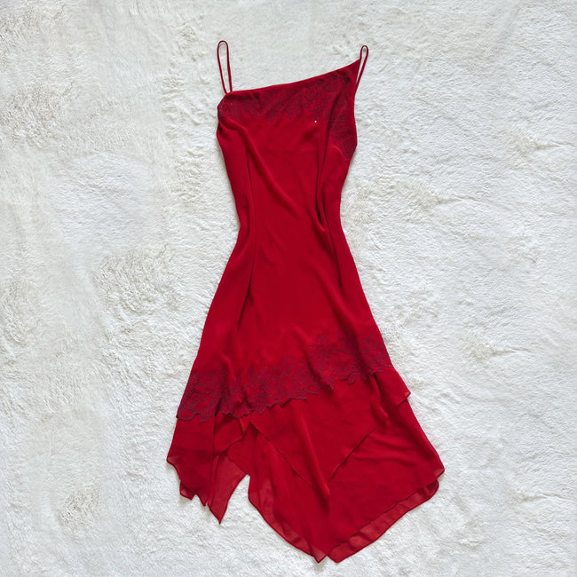 1990's candy apple bloom gown