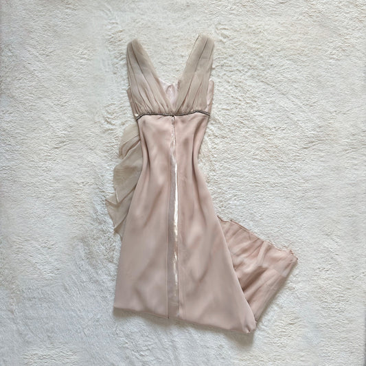 1990's autumn halo gown