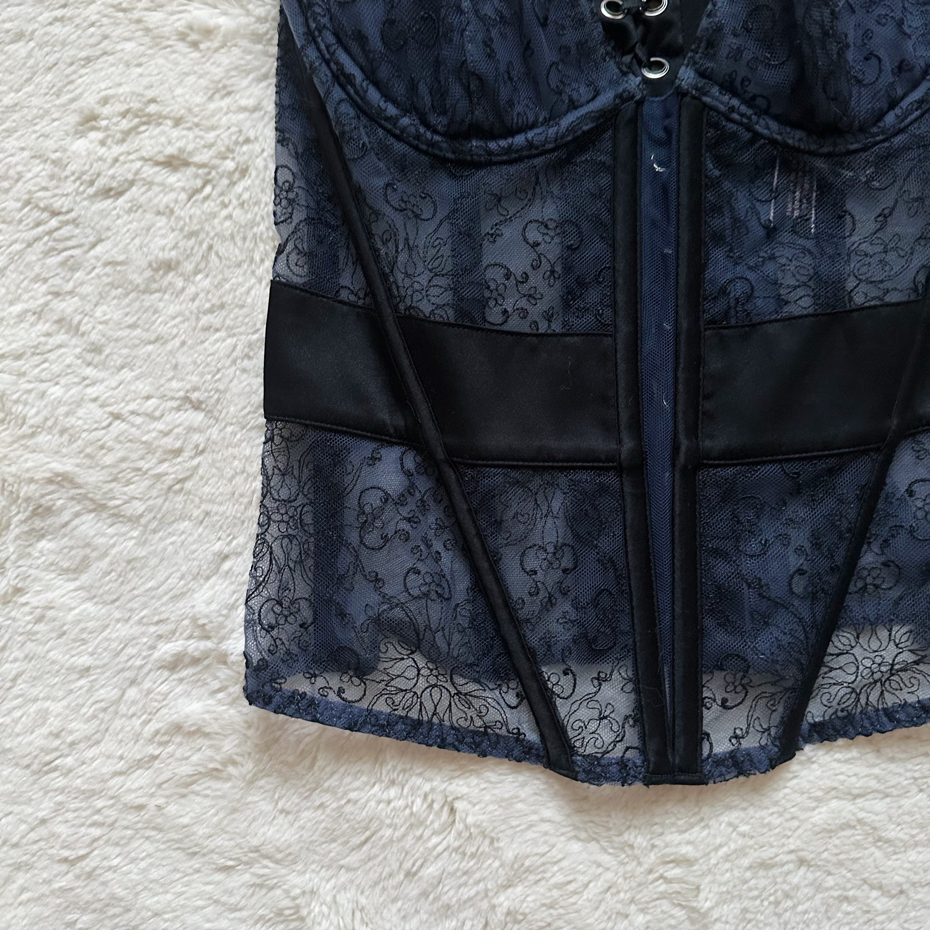 2017 midnight seance up corset