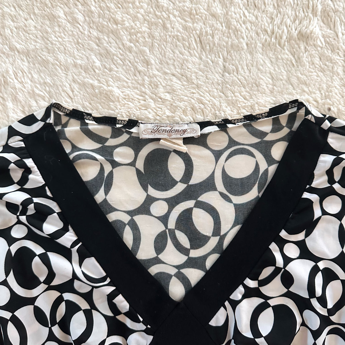 2000's midnight mod top