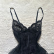 1980's lace noir 3 piece set
