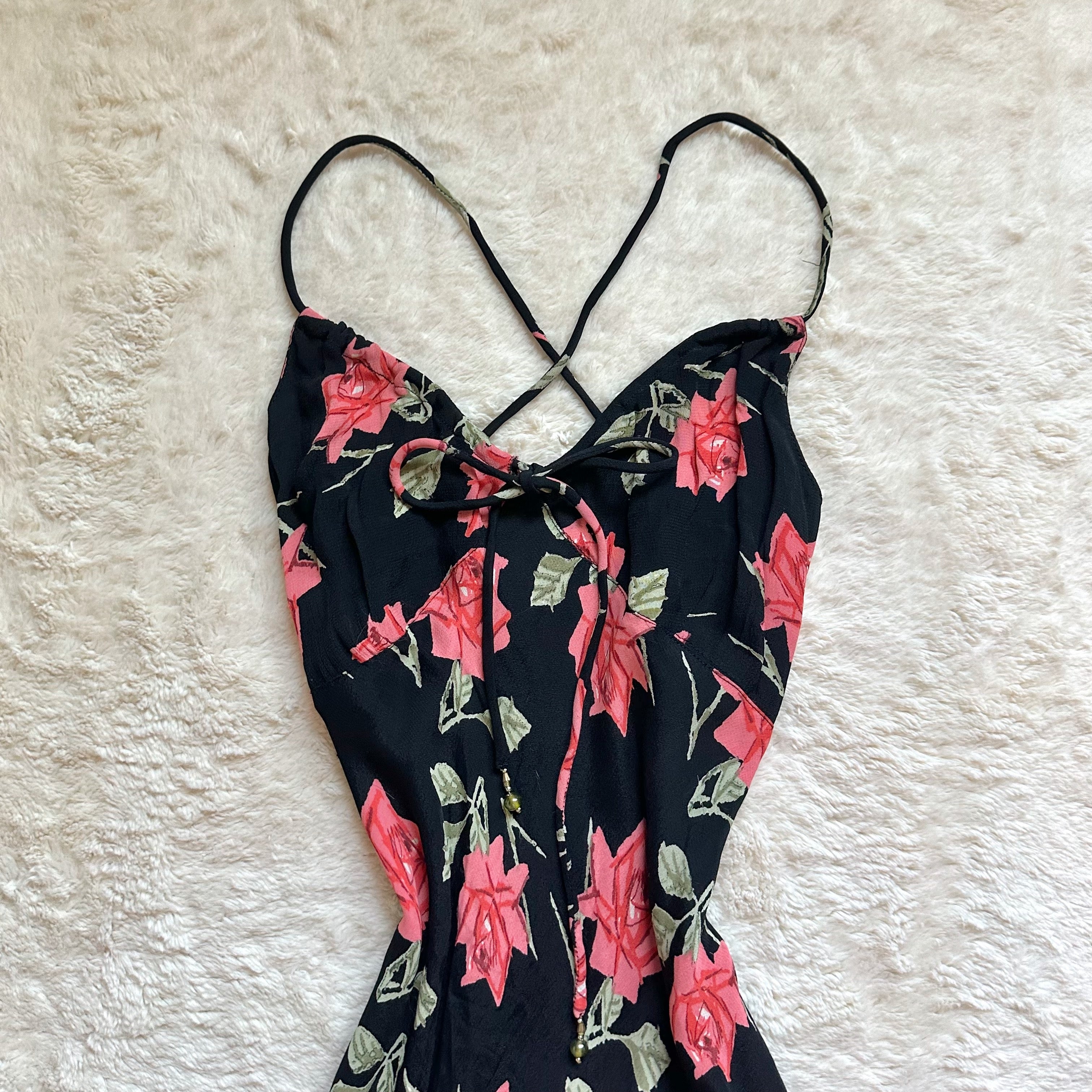 midnight rose garden dress