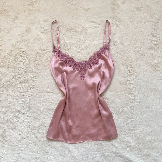 2000's mauve pink camisole