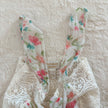 1980's spring blossom slip dress