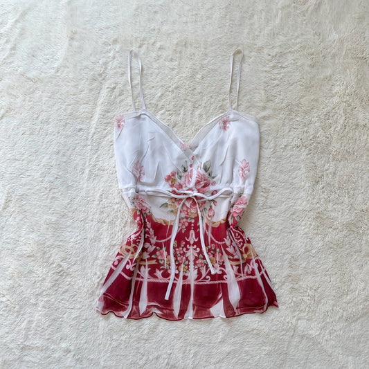 2000's rose cider camisole