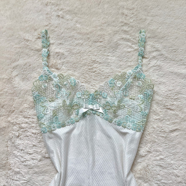 japanese brand dewdrop clover slip dress