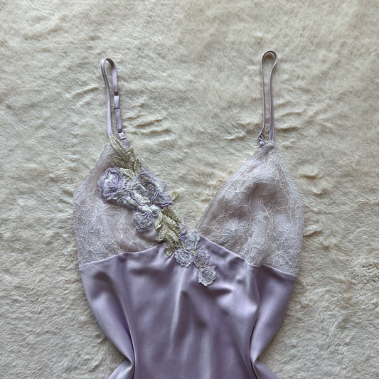 2010's lilac princess slip dress