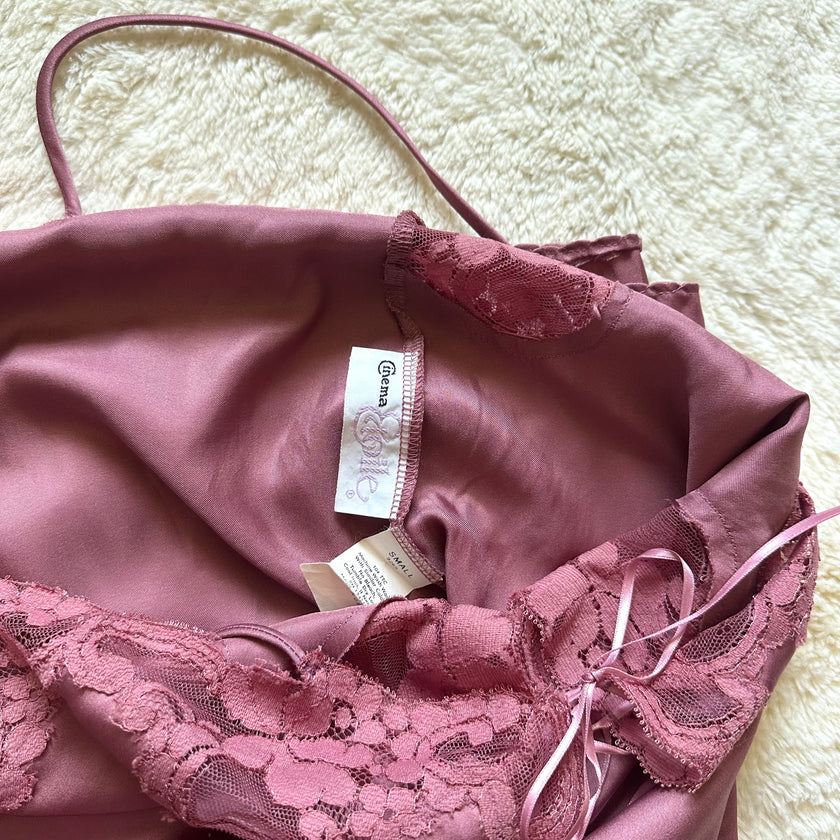 1990's rose reverie negligee