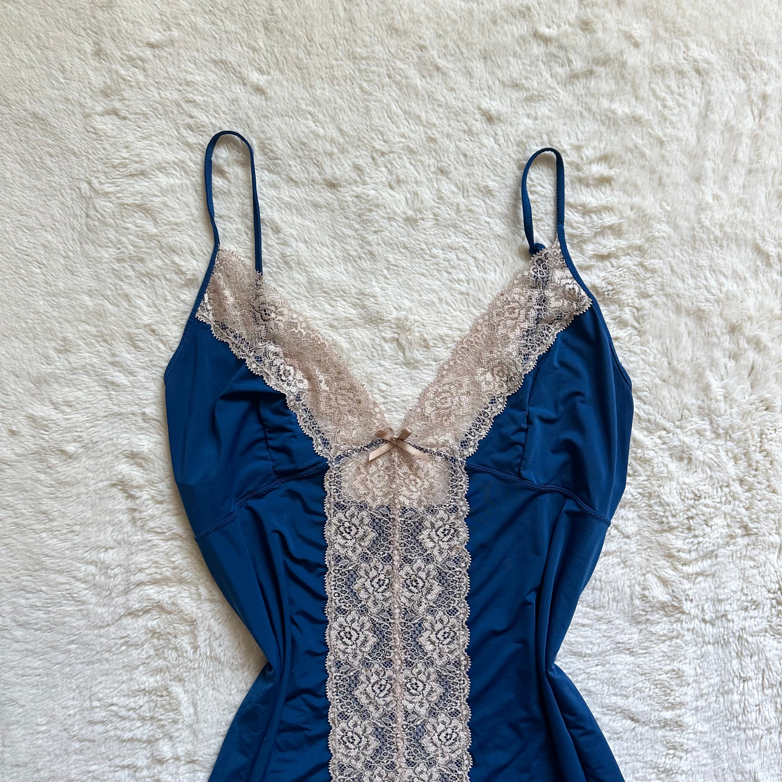 2000's bluebell slip dress