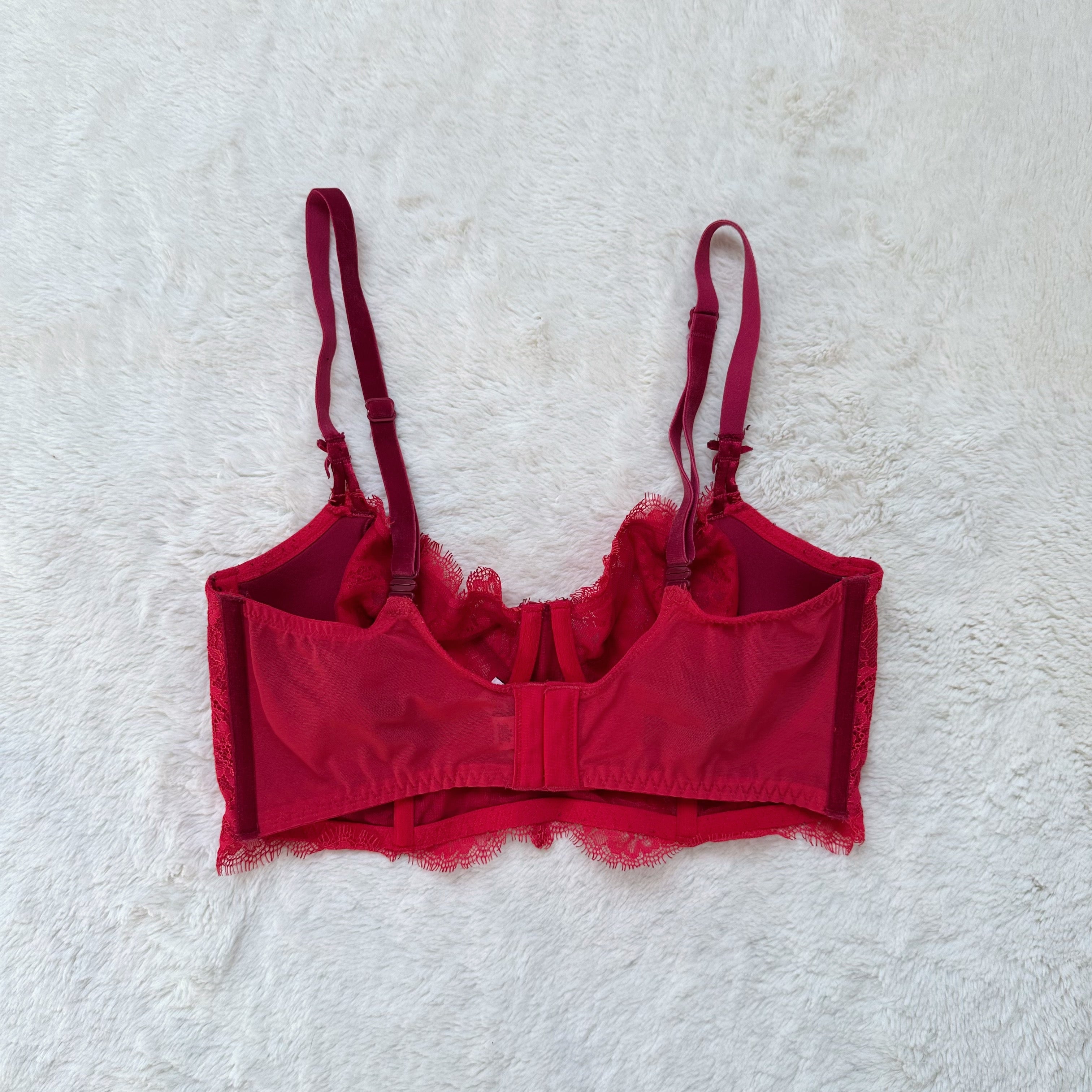 2016 merry merlot lace bra top