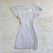 1980's halo lace peignoir