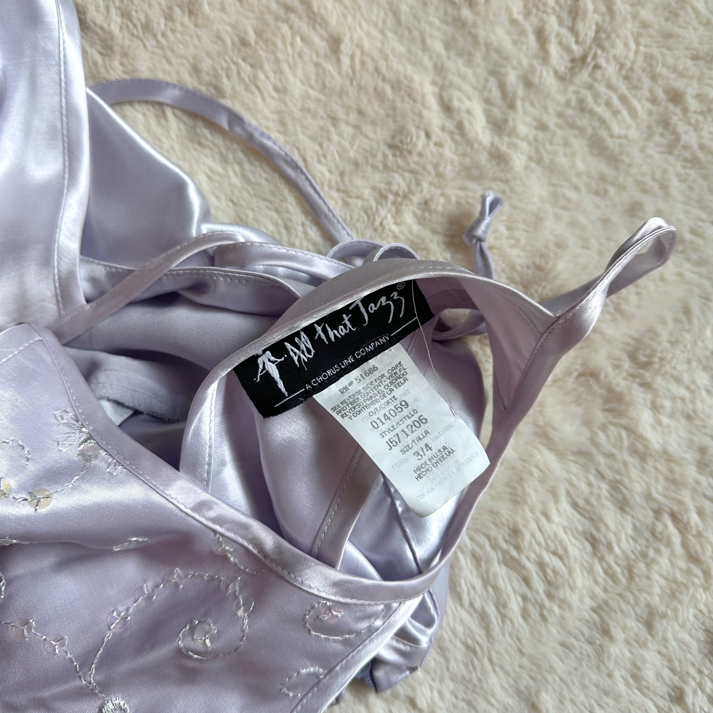 1990's moonlit pearl dress