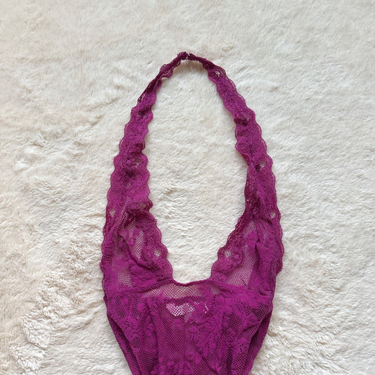 2007 berry dream halter slip dress