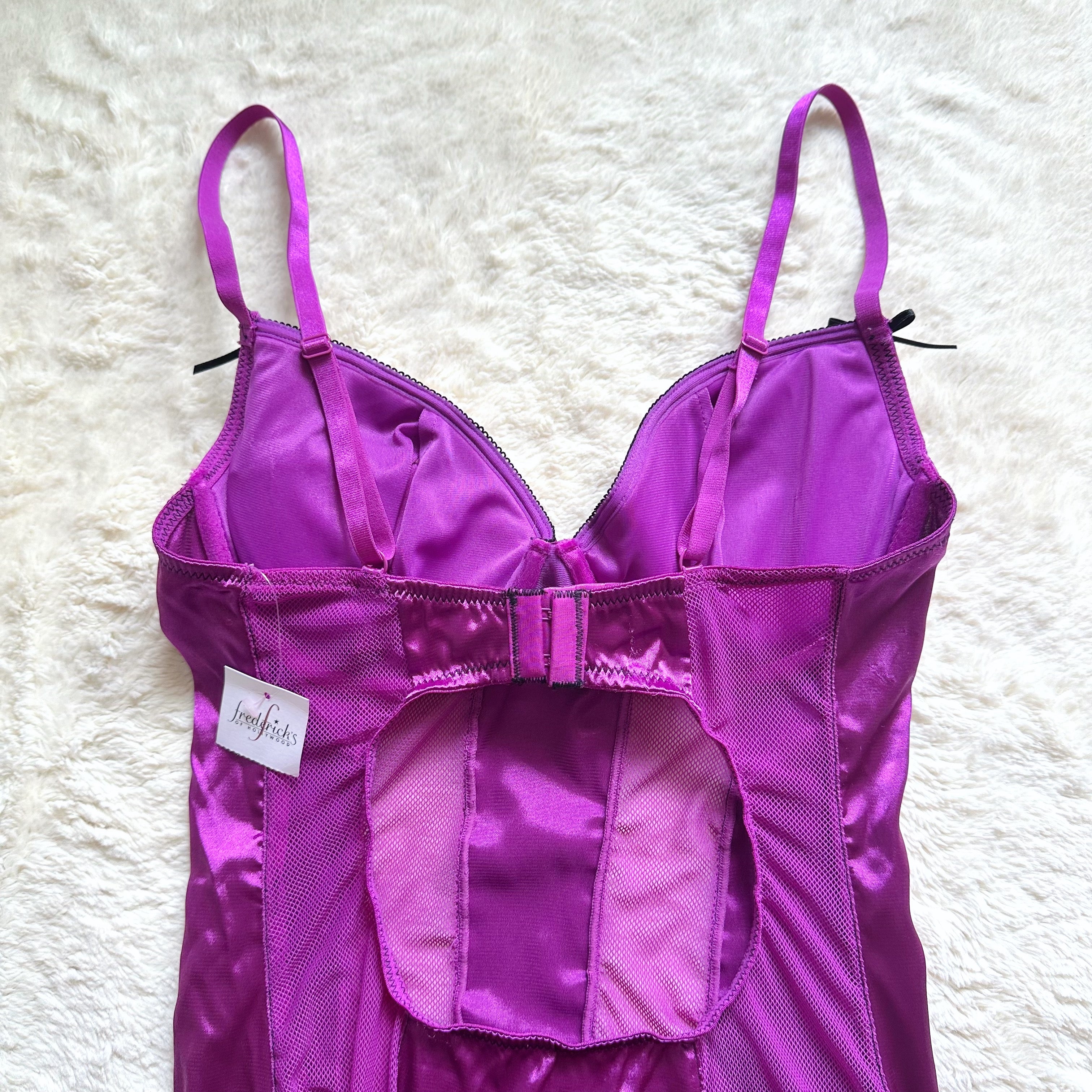 2000's fuchsia fling slip dress