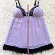 2000's lilac whimsy babydoll