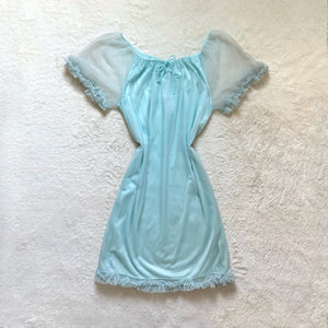 1960's pale prairie babydoll