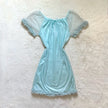 1960's pale prairie babydoll