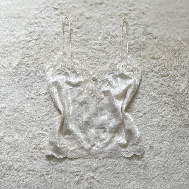 1990's porcelain petal camisole