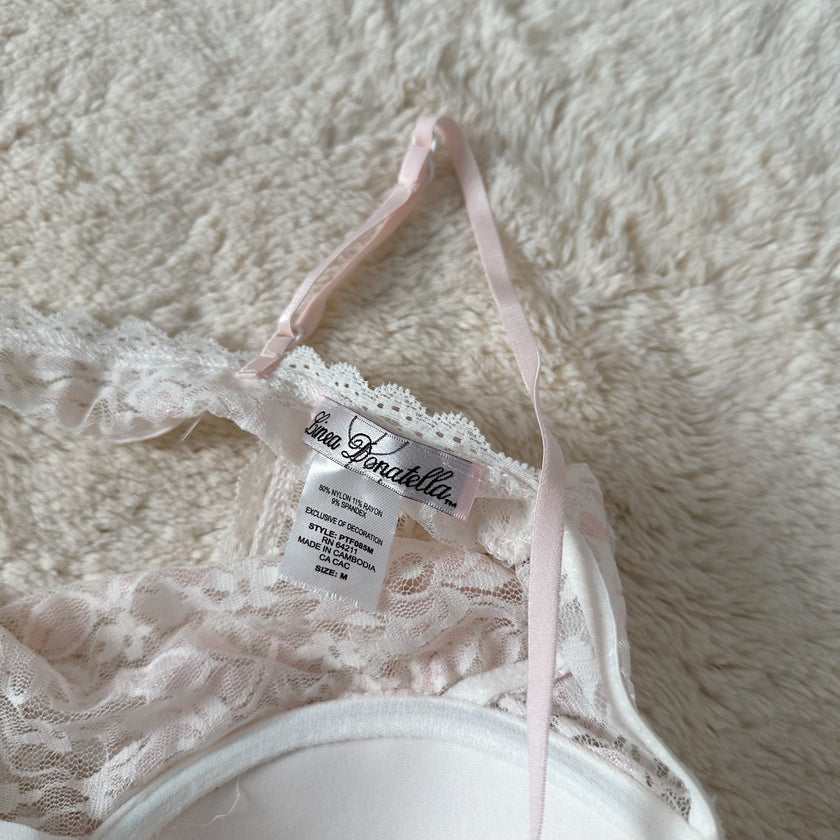 contemporary cream promise slip dress