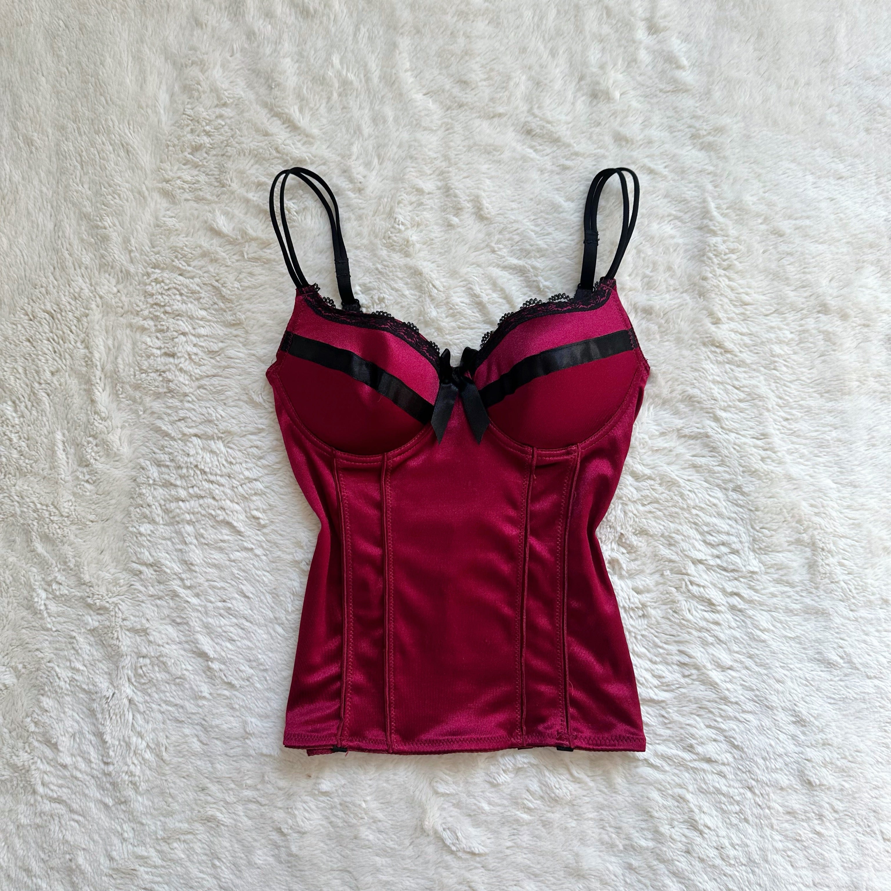 2000's candied berry corset