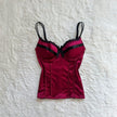 2000's candied berry corset