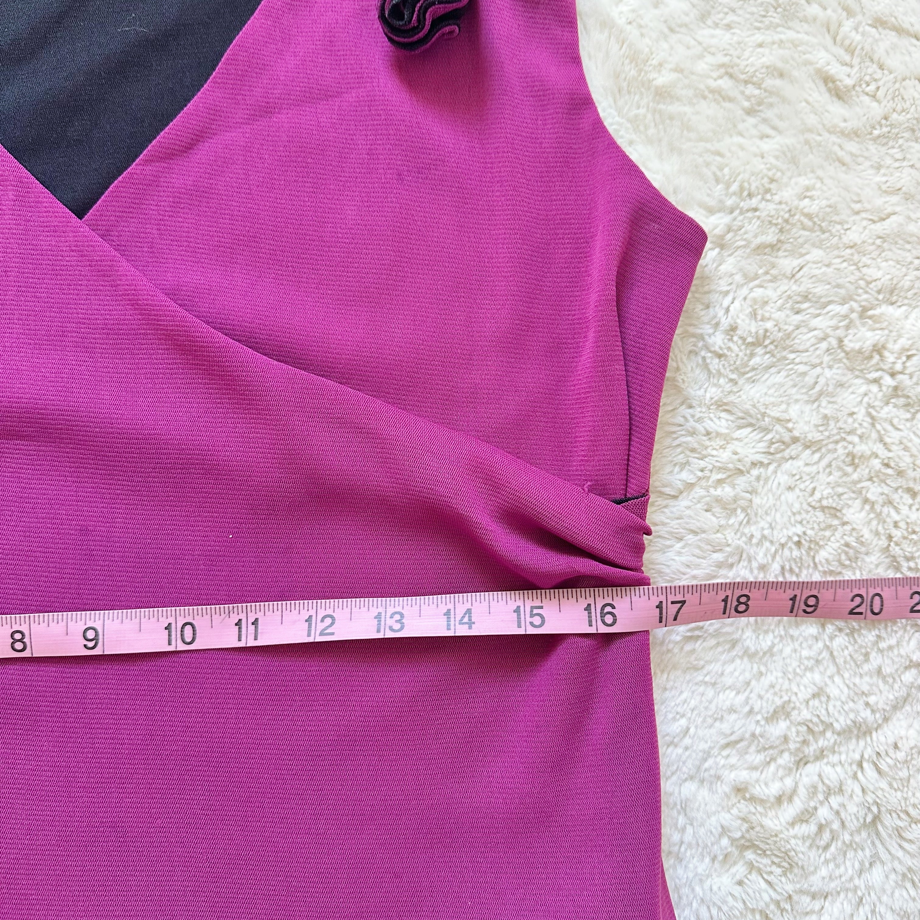 1990's plum rose top