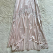 1980's pink chantilly negligee