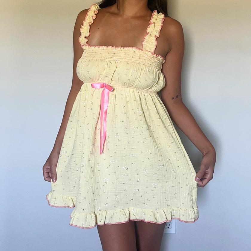 the charlotte babydoll - 100% cotton