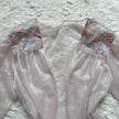 1980's petal meadow bed jacket
