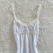 1990's lemon cream negligee